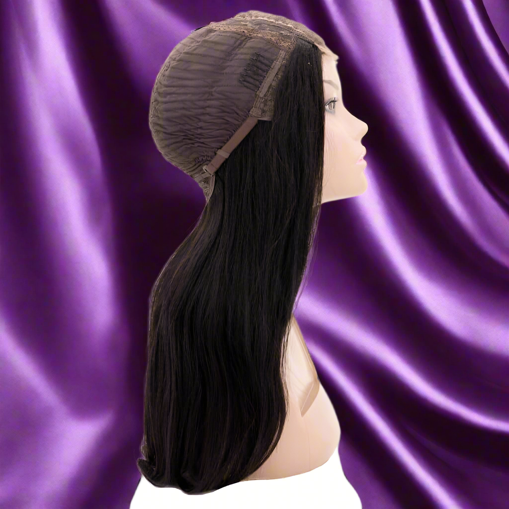 VAB Heir Hair Luxe Straight 4x4 Transparent Closure Wig
