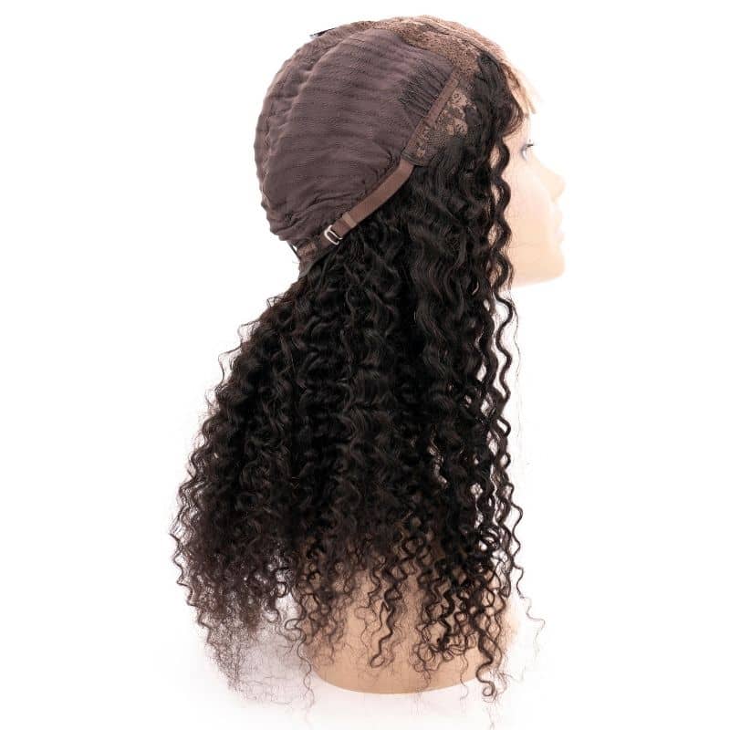 VAB Heir Hair Luxe Kinky Curly 4x4 Transparent Closure Wig