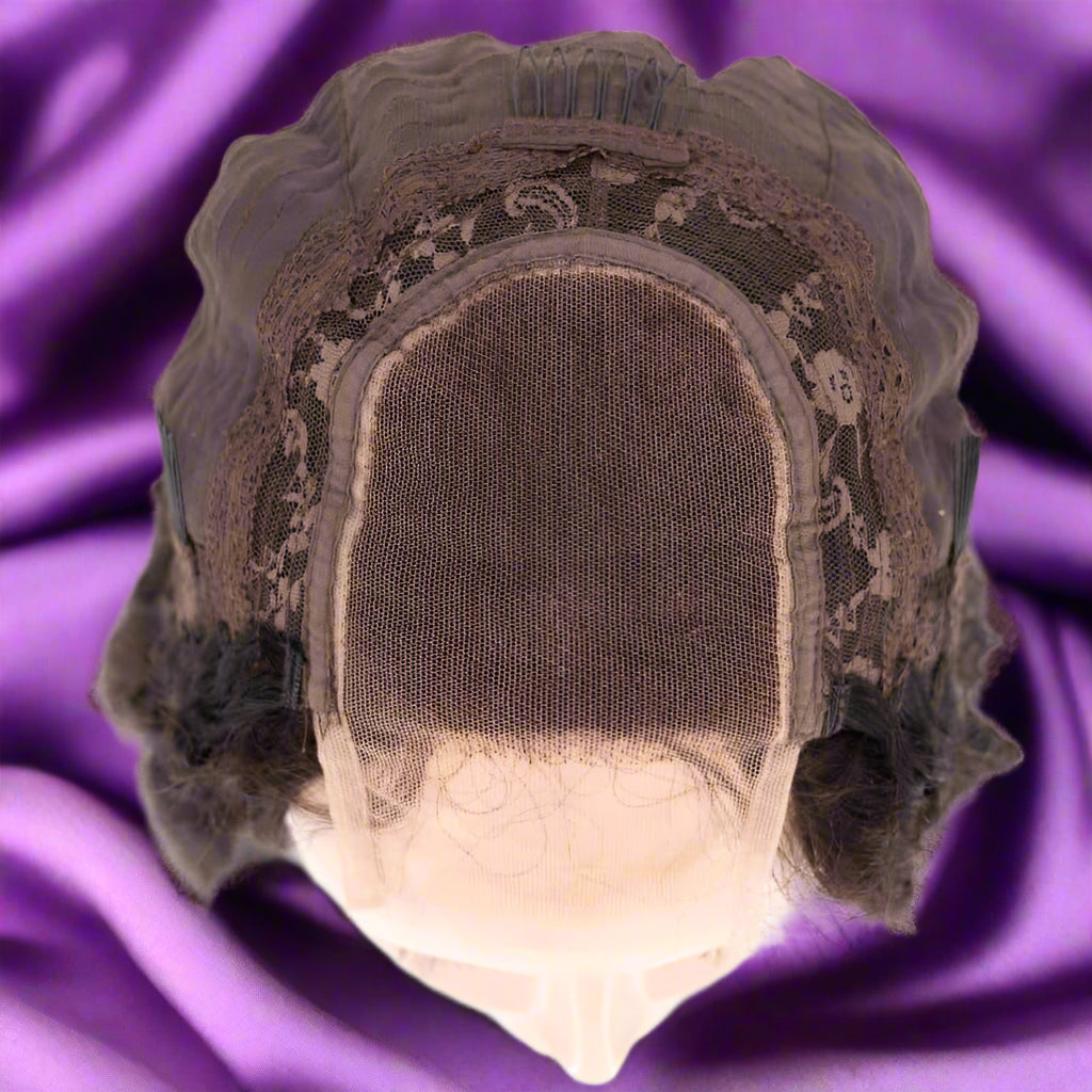 Kinky Curly 4x4 Transparent Closure Wig