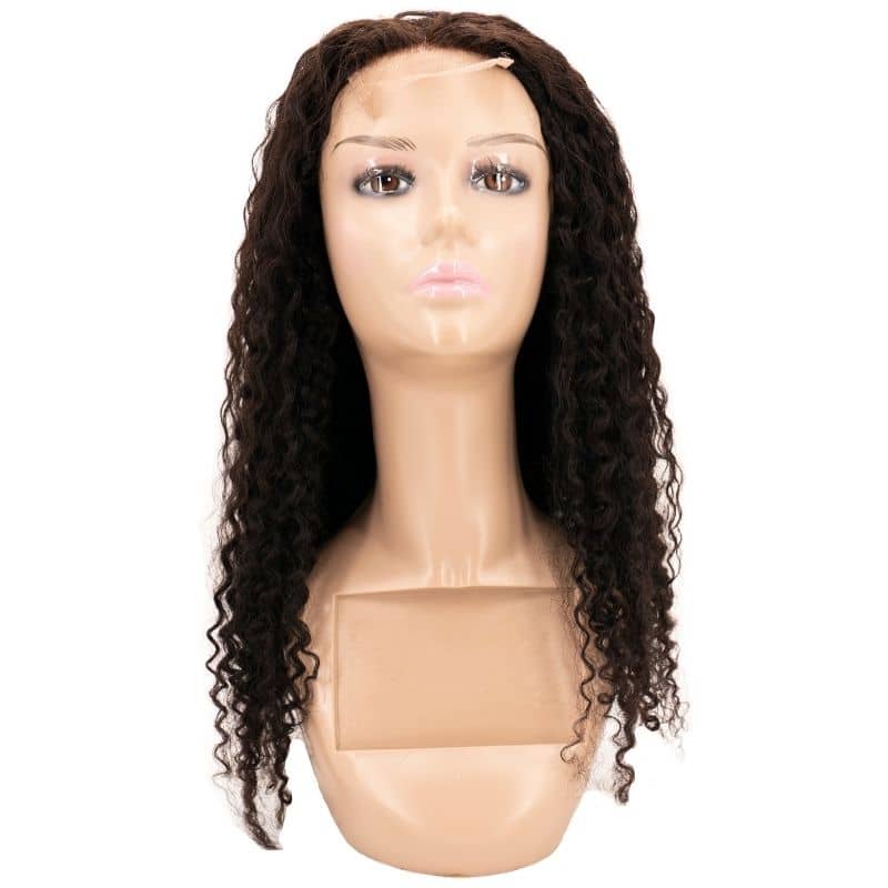 VAB Heir Hair Luxe Kinky Curly 4x4 Transparent Closure Wig