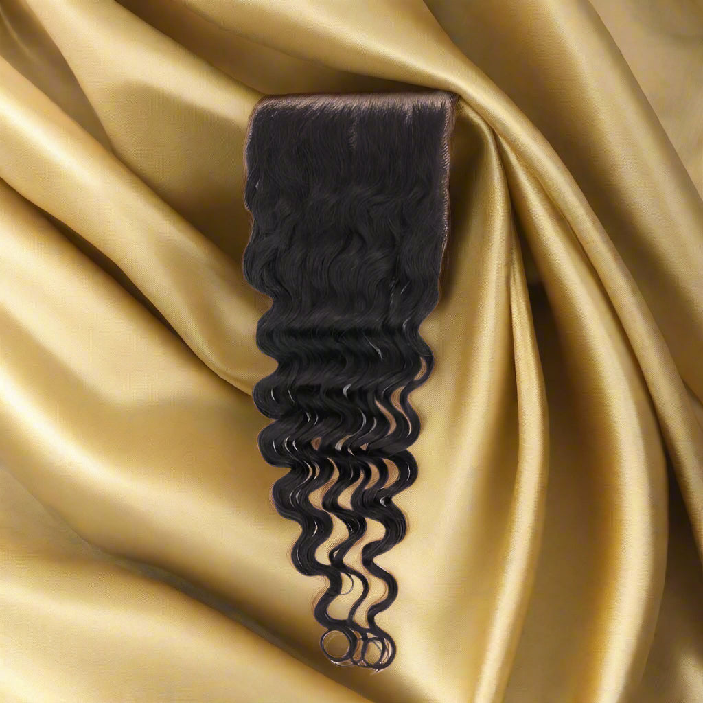 Brazilian Deep Wave 4x4 HD Closure