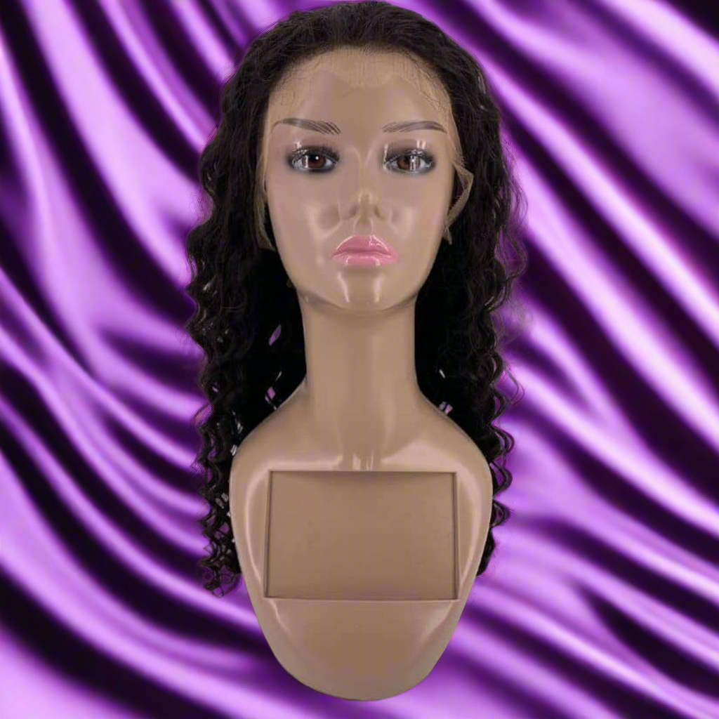 VAB Heir Hair Luxe HD Deep Wave 13x4 Lace Front Wig