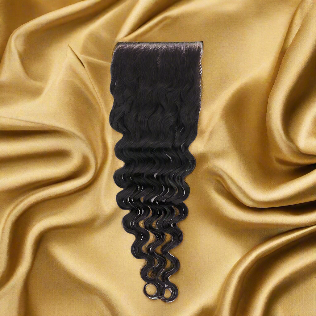VAB Heir Hair Luxe Deep Wave 4x4 HD Closure