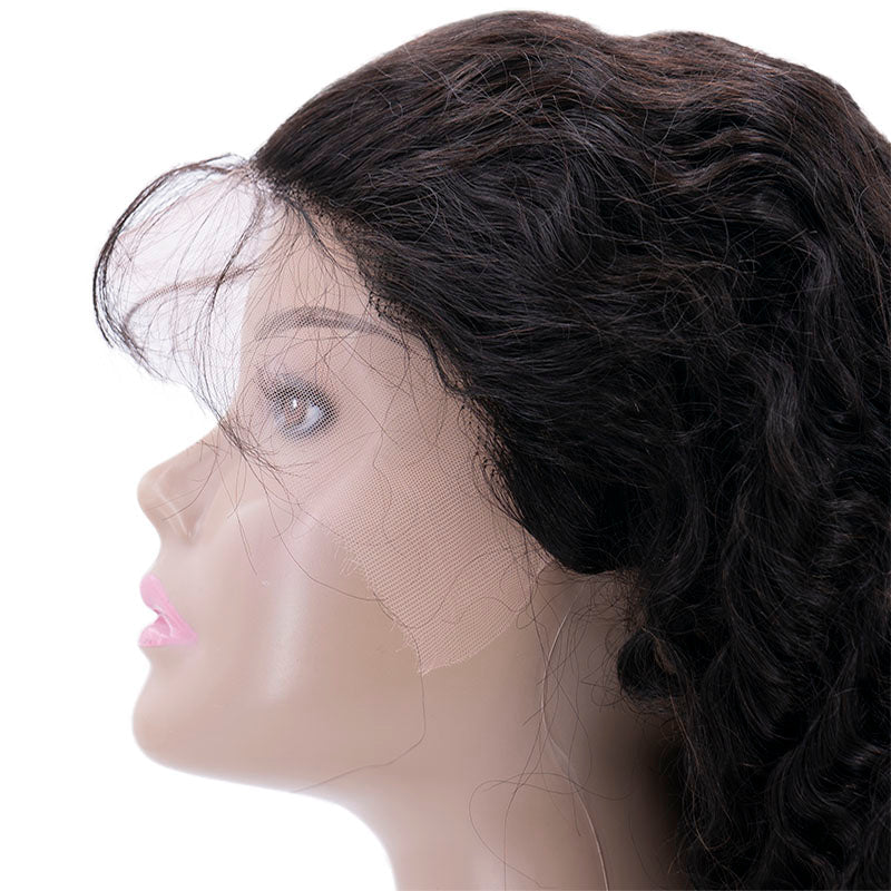 VAB Heir Hair Luxe HD Deep Wave 13x4 Lace Front Wig