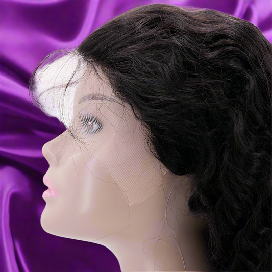 VAB Heir Hair Luxe HD Deep Wave 13x4 Lace Front Wig