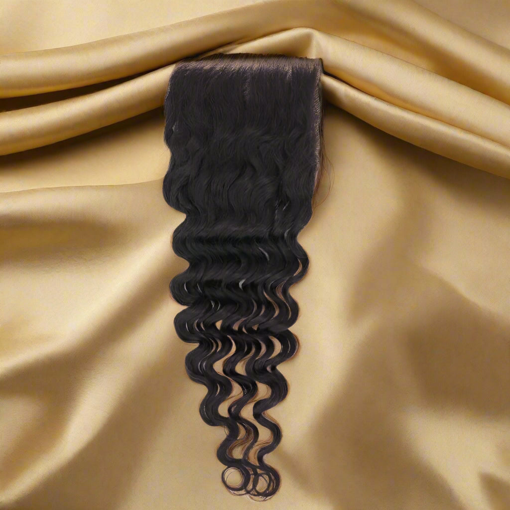 Brazilian Deep Wave 4x4 HD Closure